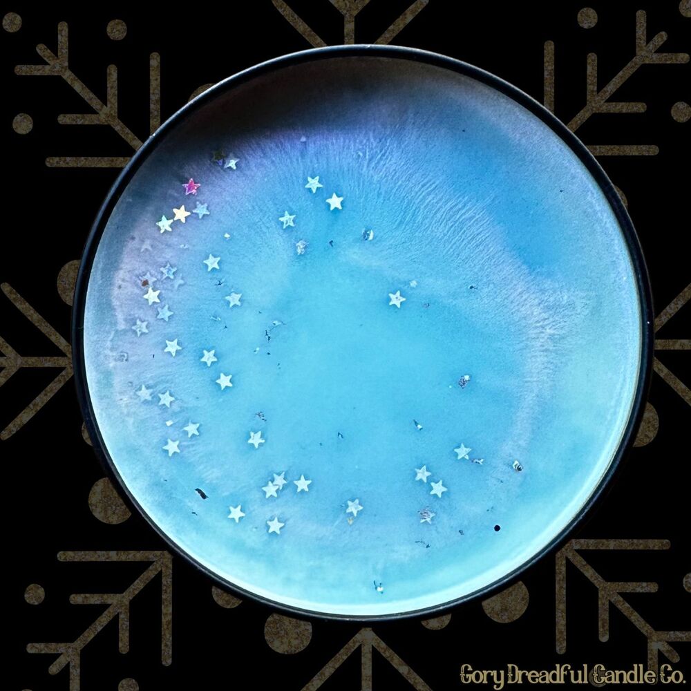 Ghost Sleigh Luxury Wickless Candle: Citrus Cedar Balsam Scent